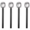 4 Pcs Fake Microphone Halloween Party Pop Star Prop Costume Dress Up Accessories